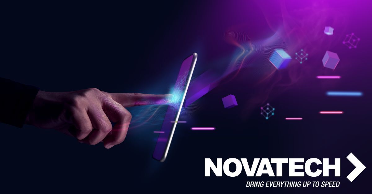 A hand interacts with a glowing smartphone