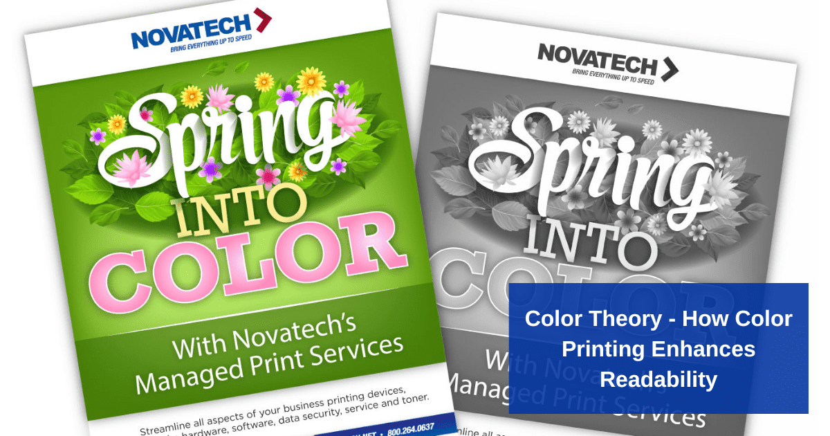 Color Theory - How Color Printing Enhances Readability