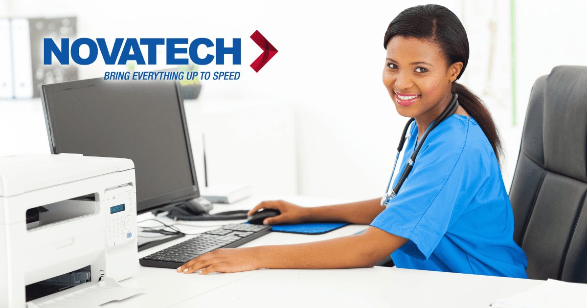 How can a modern-day copier help with HIPAA?