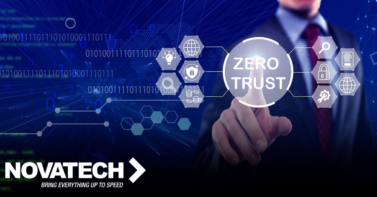 A businessman points to a 