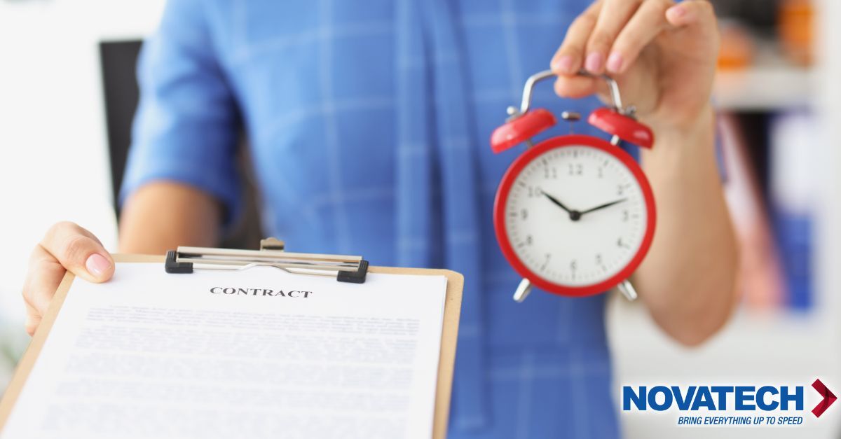 A person holds a clipboard