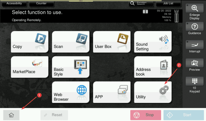 Find Your Konica IP Address