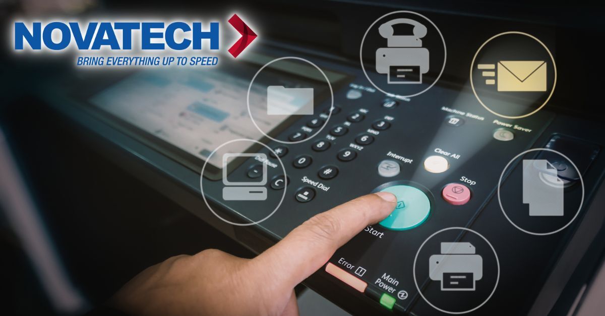 A finger presses a green 