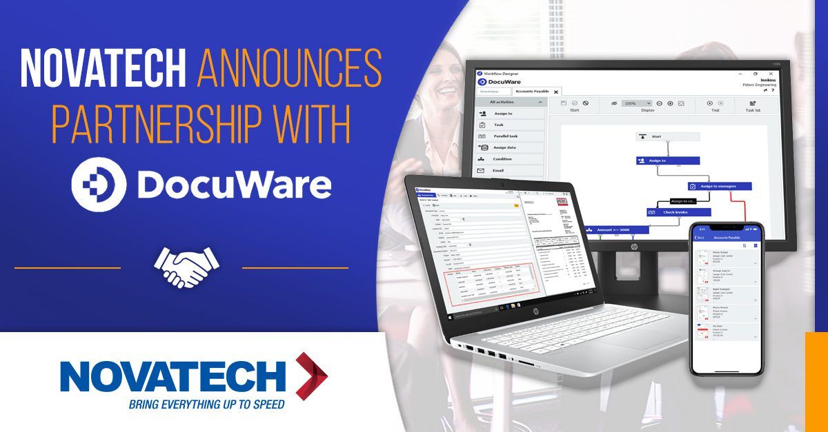 Novatech - DocuWare Press Release - 2023 LinkedIn