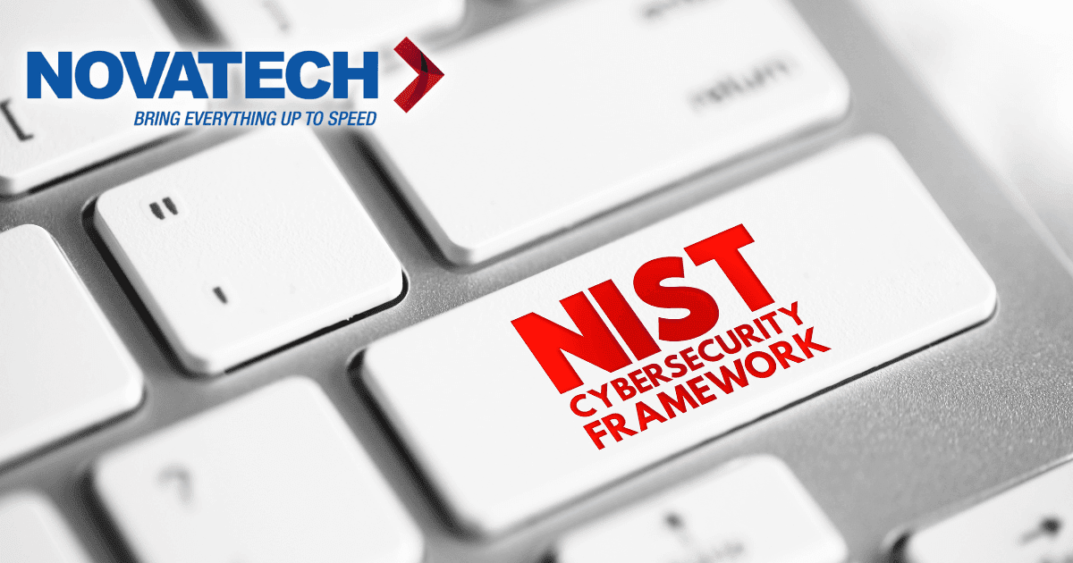 A Novatech logo and the words