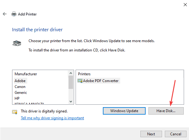 Install the Brother Printer Driver